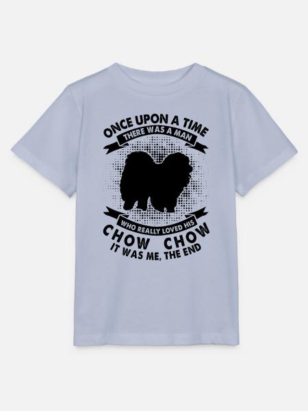 Es War Einmal - Chow-Chow - Stanley/Stella Kinder T-Shirt MINI CREATOR - Lavendel-Violett
