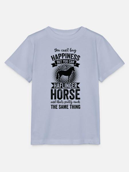 Reiten - Haflinger-Pferd - Stanley/Stella Kinder T-Shirt MINI CREATOR - Lavendel-Violett