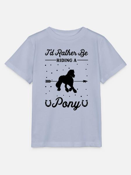 Ein Pony Reiten - Stanley/Stella Kinder T-Shirt MINI CREATOR - Lavendel-Violett