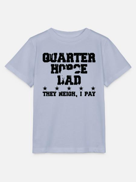 Pferdevater - Quarter Horse - Stanley/Stella Kinder T-Shirt MINI CREATOR - Lavendel-Violett