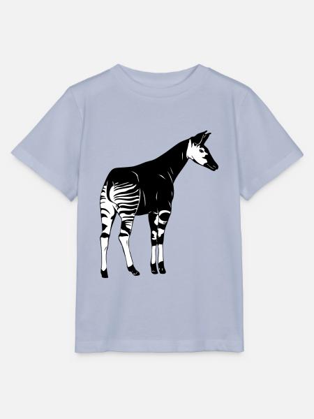 Okapi - Stanley/Stella Kinder T-Shirt MINI CREATOR - Lavendel-Violett