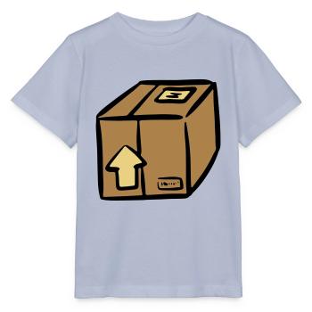 Service de colis package package paquet Livraison de colis - T-shirt bio MINI CREATOR Stanley/Stella Enfant - lavande-violet - Devant - Braiden (125cm)