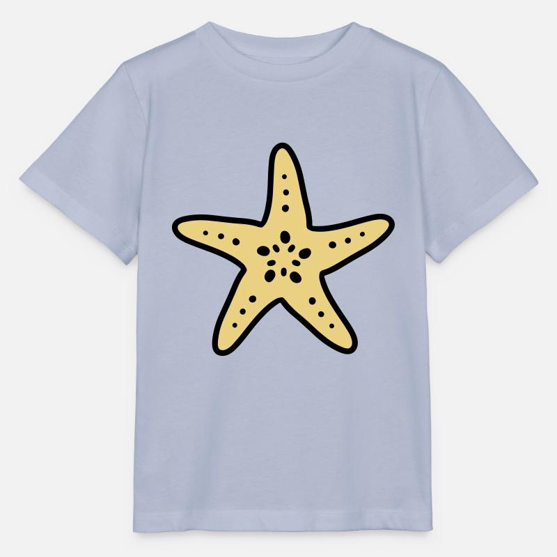 mer étoiles océan mer plage plongée - T-shirt bio MINI CREATOR Stanley/Stella Enfant - lavande-violet