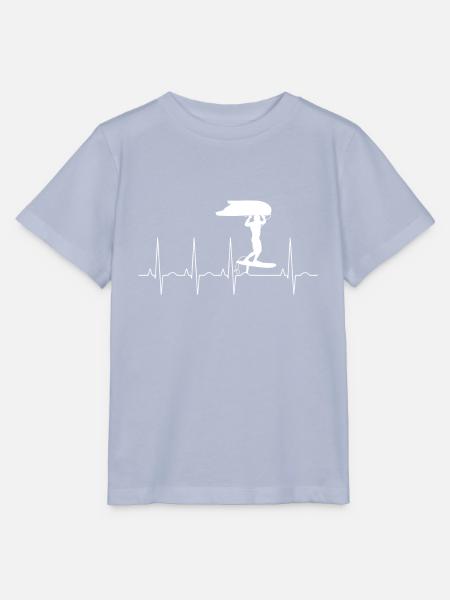Wingfoilen Herzschlag - Stanley/Stella Kinder T-Shirt MINI CREATOR - Lavendel-Violett