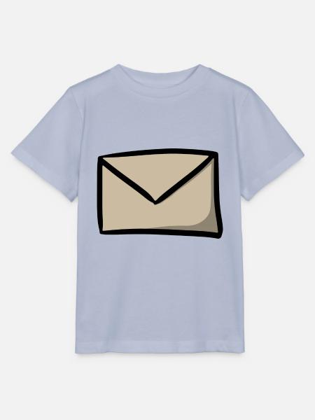 Briefsymbol Nachricht E-Mail Brief Sendung - Stanley/Stella Kinder T-Shirt MINI CREATOR - Lavendel-Violett