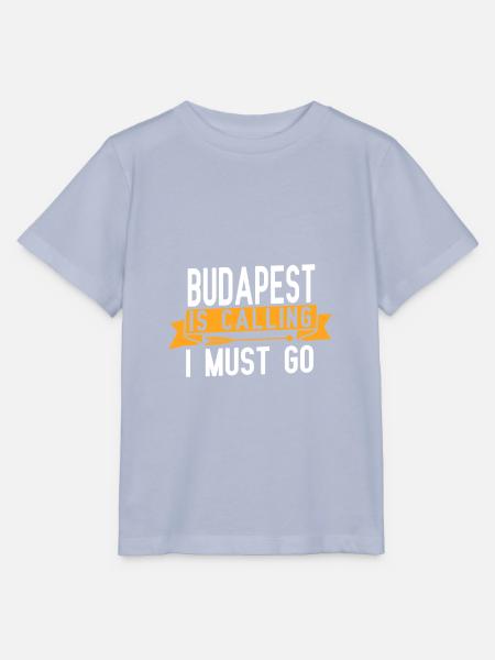 Budapest ruft und ich muss gehen - Stanley/Stella Kinder T-Shirt MINI CREATOR - Lavendel-Violett