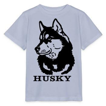 siberianhusky2 - T-shirt bio MINI CREATOR Stanley/Stella Enfant - lavande-violet - Devant - Braiden (125cm)