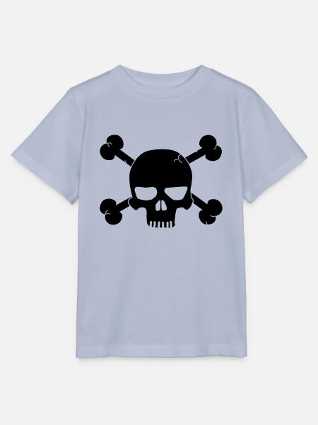 skull with bones / pirate - Stanley/Stella Kinder T-Shirt MINI CREATOR - Lavendel-Violett