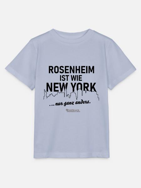 Rosenheim ist wie New York - Stanley/Stella Kinder T-Shirt MINI CREATOR  - Lavendel-Violett