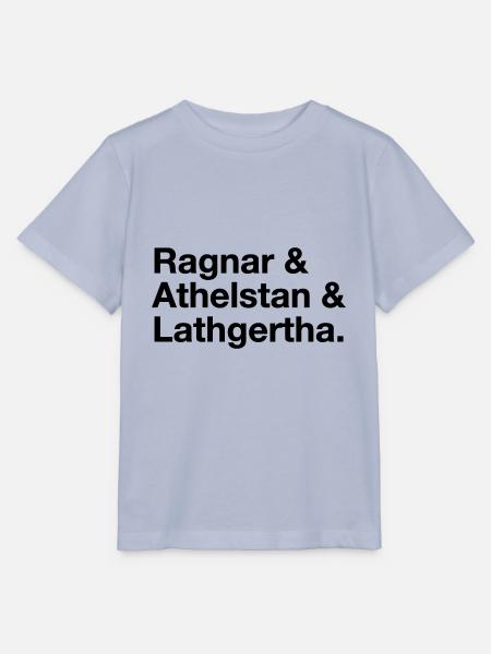 Ragnar & Athelstan & Lathgertha - Stanley/Stella Kinder T-Shirt MINI CREATOR - Lavendel-Violett