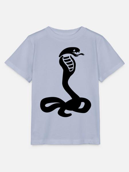Schlange Kobra - Stanley/Stella Kinder T-Shirt MINI CREATOR  - Lavendel-Violett