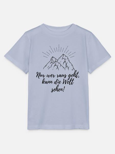 Bergsteigen Natur Sport Berge Geschenk Wald - Stanley/Stella Kinder T-Shirt MINI CREATOR  - Lavendel-Violett