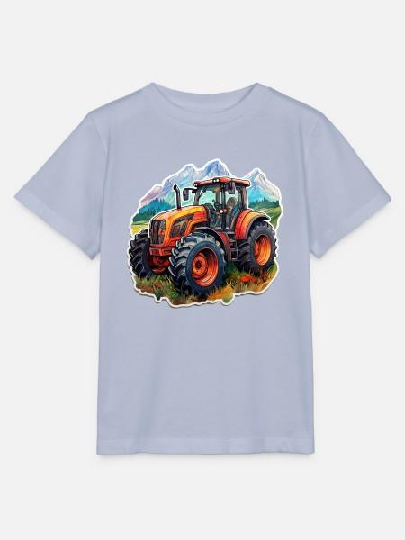 Traktor - Stanley/Stella Kinder T-Shirt MINI CREATOR - Lavendel-Violett