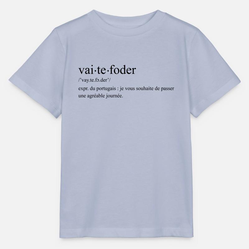 vaitefoder definition portugal - T-shirt bio MINI CREATOR Stanley/Stella Enfant - lavande-violet