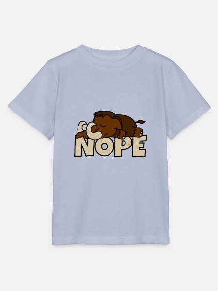 Nope Mammut Urzeit - Stanley/Stella Kinder T-Shirt MINI CREATOR - Lavendel-Violett