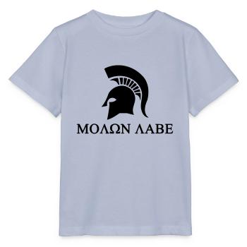 molon labe - Stanley/Stella Kinder T-Shirt MINI CREATOR  - Lavendel-Violett - Vorne - Braiden (125cm)