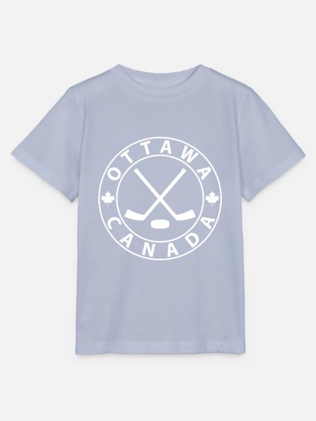 Ottawa Eishockey - Stanley/Stella Kinder T-Shirt MINI CREATOR - Lavendel-Violett