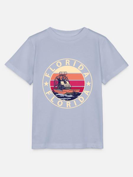 Florida Everglades - Stanley/Stella Kinder T-Shirt MINI CREATOR - Lavendel-Violett