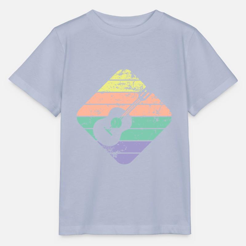 Ukulele - Stanley/Stella Kinder T-Shirt MINI CREATOR - Lavendel-Violett