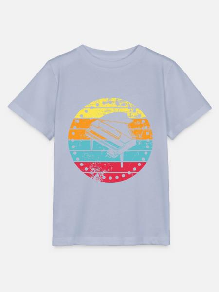 Piano - Stanley/Stella Kinder T-Shirt MINI CREATOR  - Lavendel-Violett