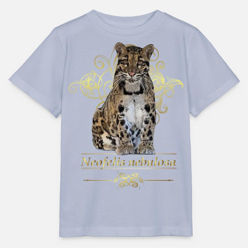 Der Nebelparder - Stanley/Stella Kinder T-Shirt MINI CREATOR - Lavendel-Violett