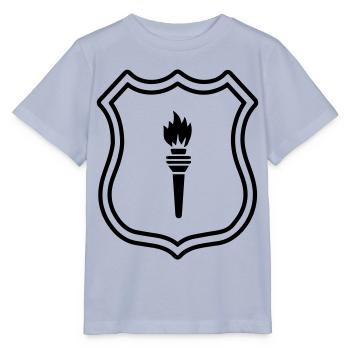 Flamme Wappen - Stanley/Stella Kinder T-Shirt MINI CREATOR  - Lavendel-Violett - Vorne - Braiden (125cm)