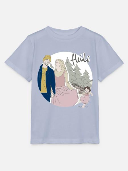 Heidi - Janis und Zoe - Stanley/Stella Kinder T-Shirt MINI CREATOR - Lavendel-Violett