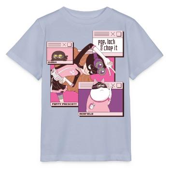 Minions Poppy Prescott And Renfield - Stanley/Stella MINI CREATOR Kids’ T-Shirt - lavender-violet - Front - Braiden (125cm)