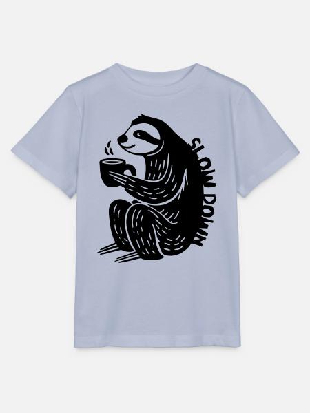 Slow Down - Stanley/Stella Kinder T-Shirt MINI CREATOR - Lavendel-Violett