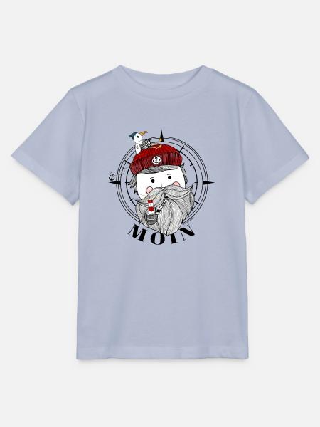 Seemann - Moin Matrose - Stanley/Stella Kinder T-Shirt MINI CREATOR - Lavendel-Violett