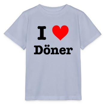 I love Döner - Stanley/Stella Kinder T-Shirt MINI CREATOR  - Lavendel-Violett - Vorne - Braiden (125cm)