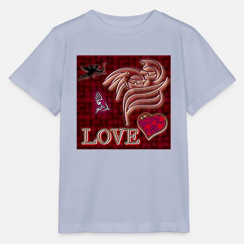 AMOUR - Image - 2023 - T-shirt bio MINI CREATOR Stanley/Stella Enfant - lavande-violet