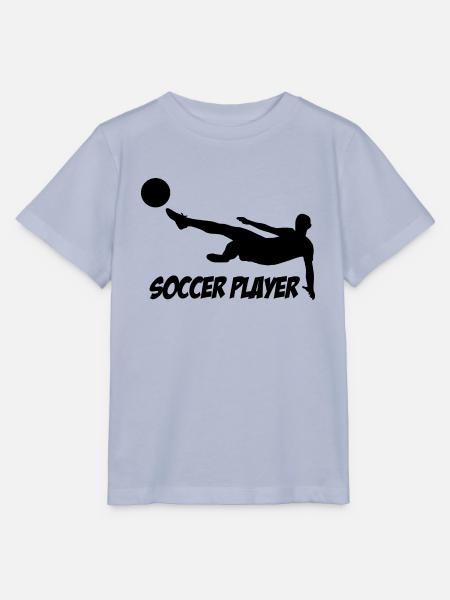Soccer Player, - Stanley/Stella Kinder T-Shirt MINI CREATOR  - Lavendel-Violett