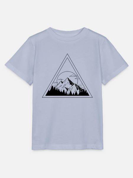 Berge - Stanley/Stella Kinder T-Shirt MINI CREATOR  - Lavendel-Violett