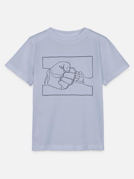 Vater und Sohn Teamwork - Stanley/Stella Kinder T-Shirt MINI CREATOR  - Lavendel-Violett