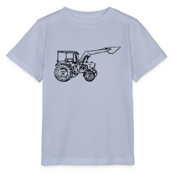 tractor - Stanley/Stella MINI CREATOR Kids’ T-Shirt - lavender-violet - Front - Braiden (125cm)