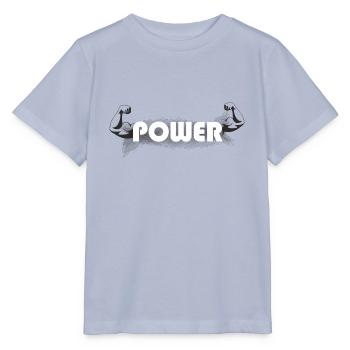 Muskel Power Fitness - Stanley/Stella Kinder T-Shirt MINI CREATOR  - Lavendel-Violett - Vorne - Braiden (125cm)