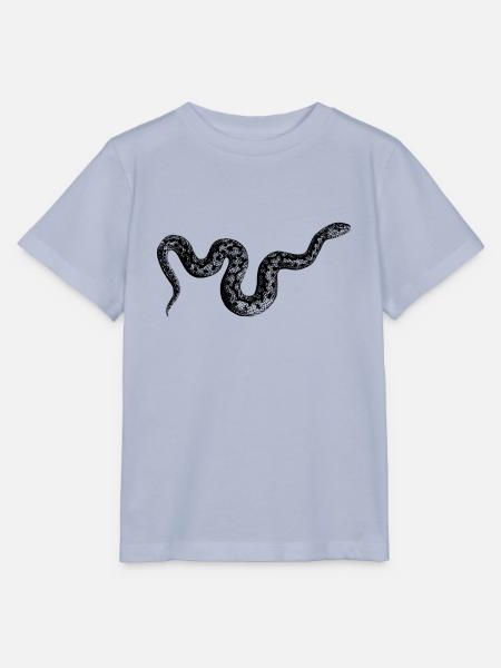 Anaconda Schlange - Stanley/Stella Kinder T-Shirt MINI CREATOR - Lavendel-Violett