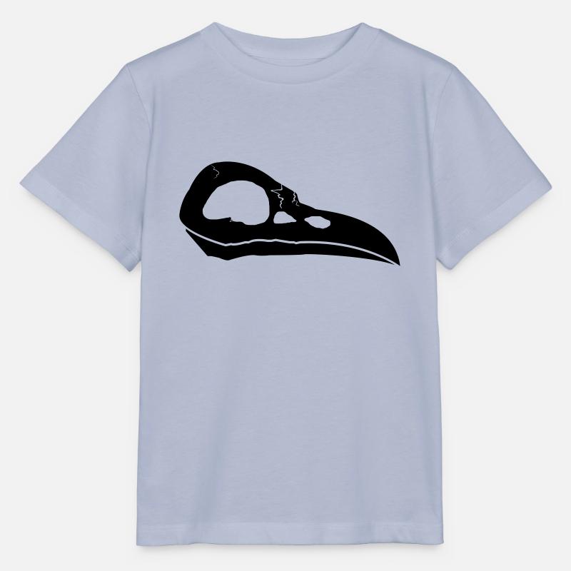 Crâne de corbeau | Crow Skull - T-shirt bio MINI CREATOR Stanley/Stella Enfant - lavande-violet