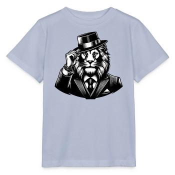 Noble Lion - T-shirt bio MINI CREATOR Stanley/Stella Enfant - lavande-violet - Devant - Braiden (125cm)