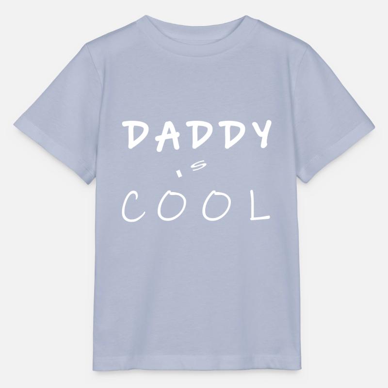 DADDY IS COOL - Stanley/Stella Kinder T-Shirt MINI CREATOR  - Lavendel-Violett