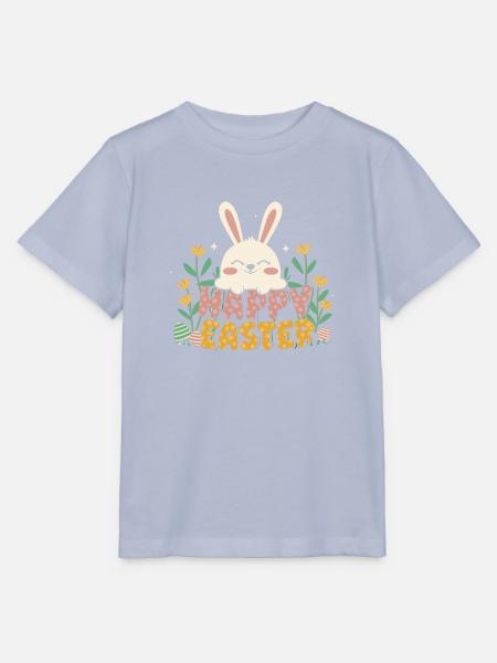Happy Easter Frohe Ostern - Stanley/Stella Kinder T-Shirt MINI CREATOR  - Lavendel-Violett