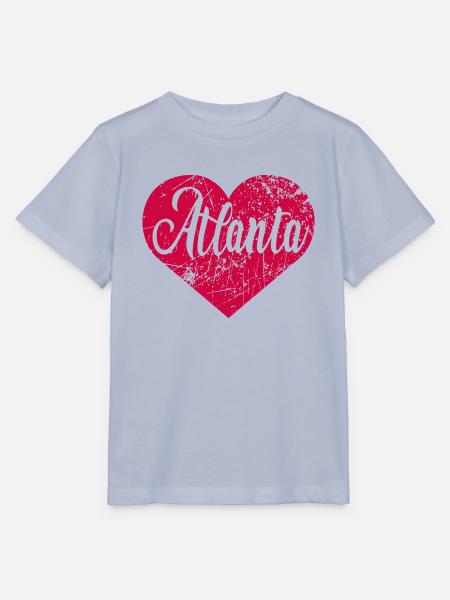 Atlanta Herz - Stanley/Stella Kinder T-Shirt MINI CREATOR  - Lavendel-Violett