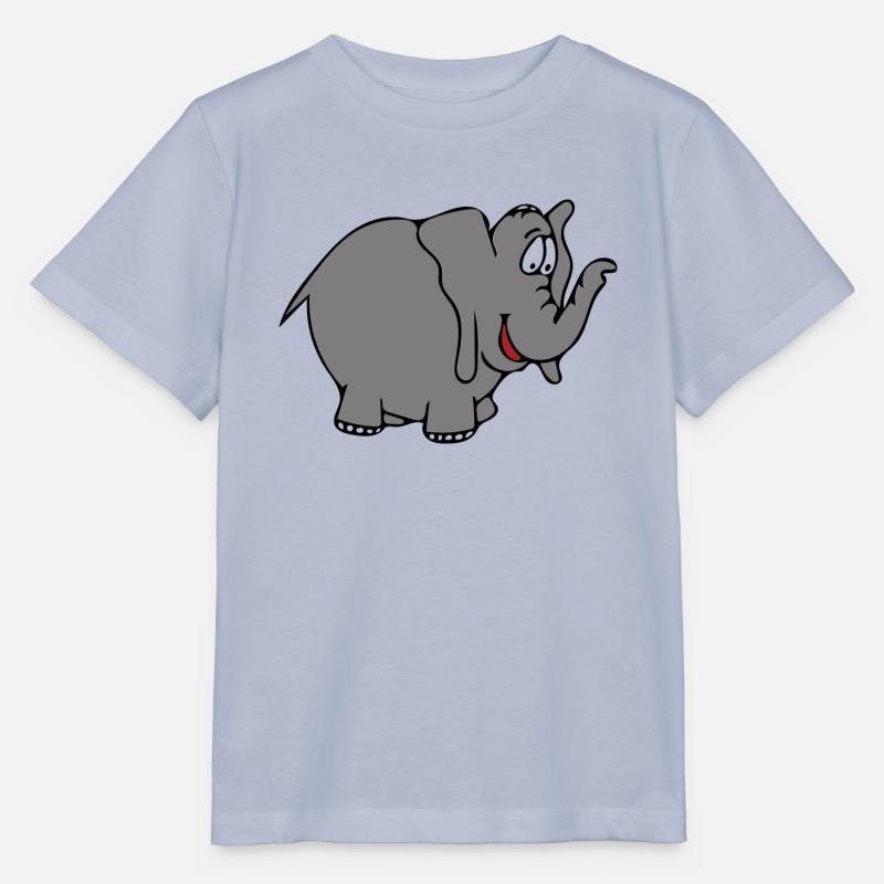 Elefant,Tier,Comic,Kinder - Stanley/Stella Kinder T-Shirt MINI CREATOR  - Lavendel-Violett