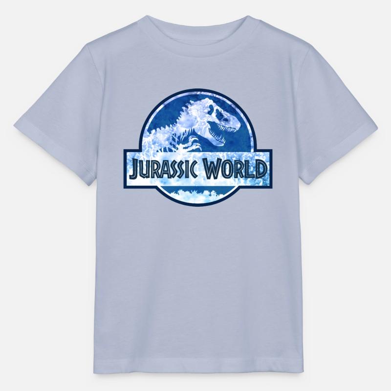 Jurassic World Logo Avec T-Rex Bleu - T-shirt bio MINI CREATOR Stanley/Stella Enfant - lavande-violet