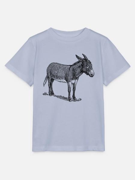 Esel - Stanley/Stella Kinder T-Shirt MINI CREATOR - Lavendel-Violett