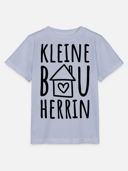 Kleine Bauherrin (Farbwechsel / Farbe änderbar) - Stanley/Stella Kinder T-Shirt MINI CREATOR - Lavendel-Violett