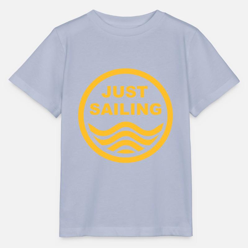 JUST SAILING - T-shirt bio MINI CREATOR Stanley/Stella Enfant - lavande-violet