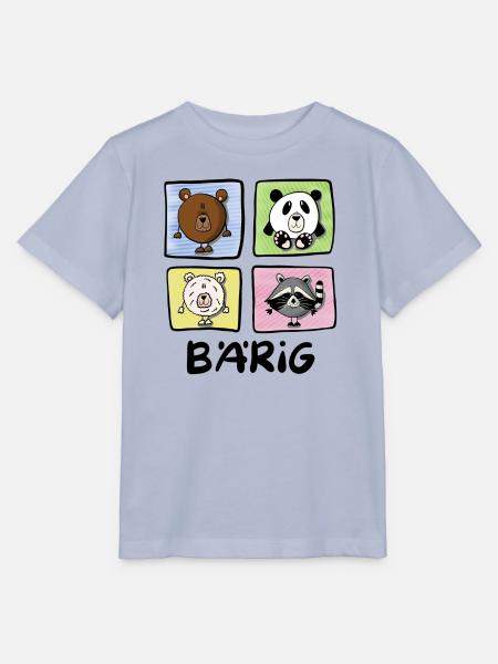 Bären Bärig - Stanley/Stella Kinder T-Shirt MINI CREATOR - Lavendel-Violett