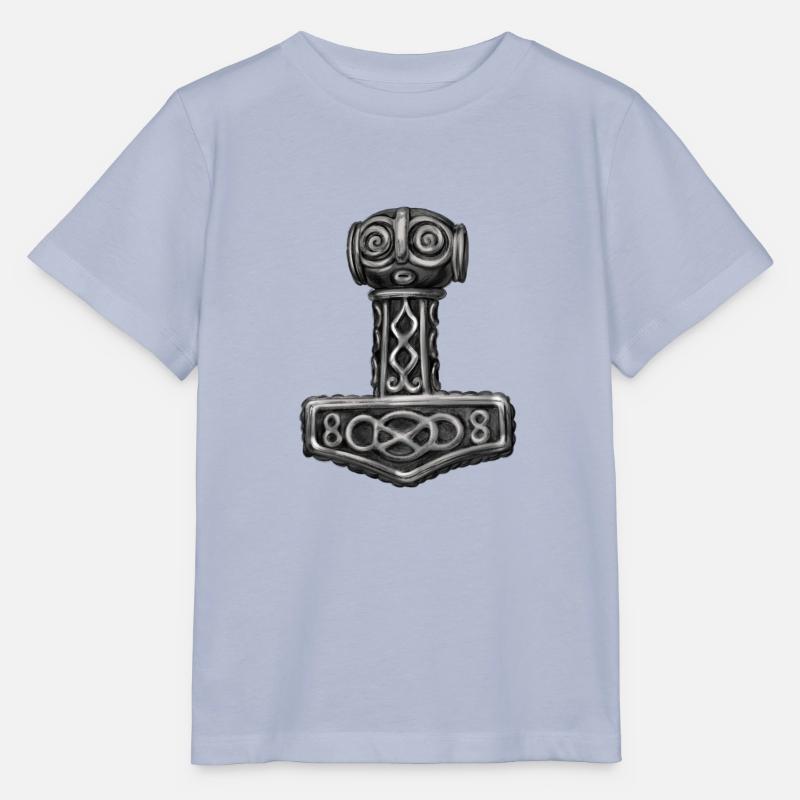 Thor Marteau Mjolnir Mjolnir - T-shirt bio MINI CREATOR Stanley/Stella Enfant - lavande-violet